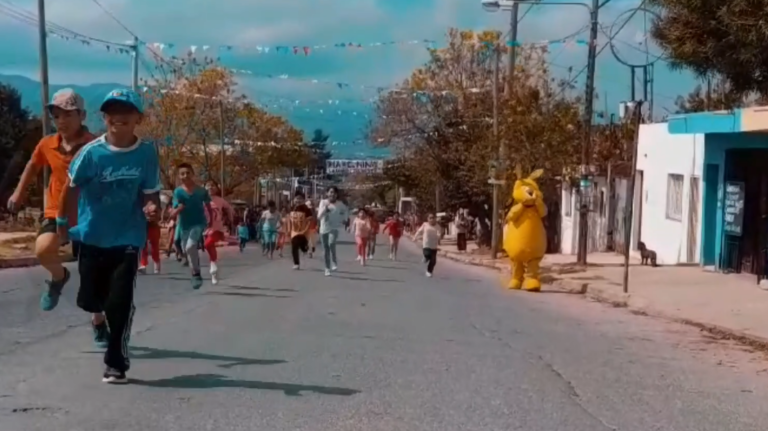 En San Silvestre hubo festejos para los niños